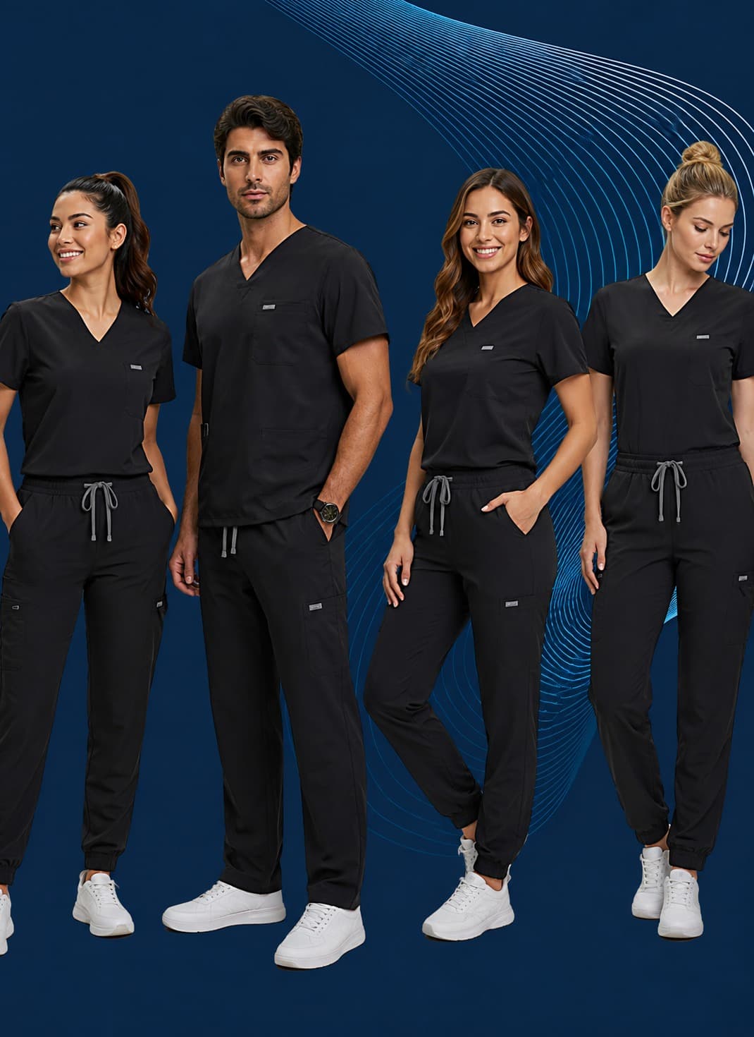 Scrubs en Azul Caribe